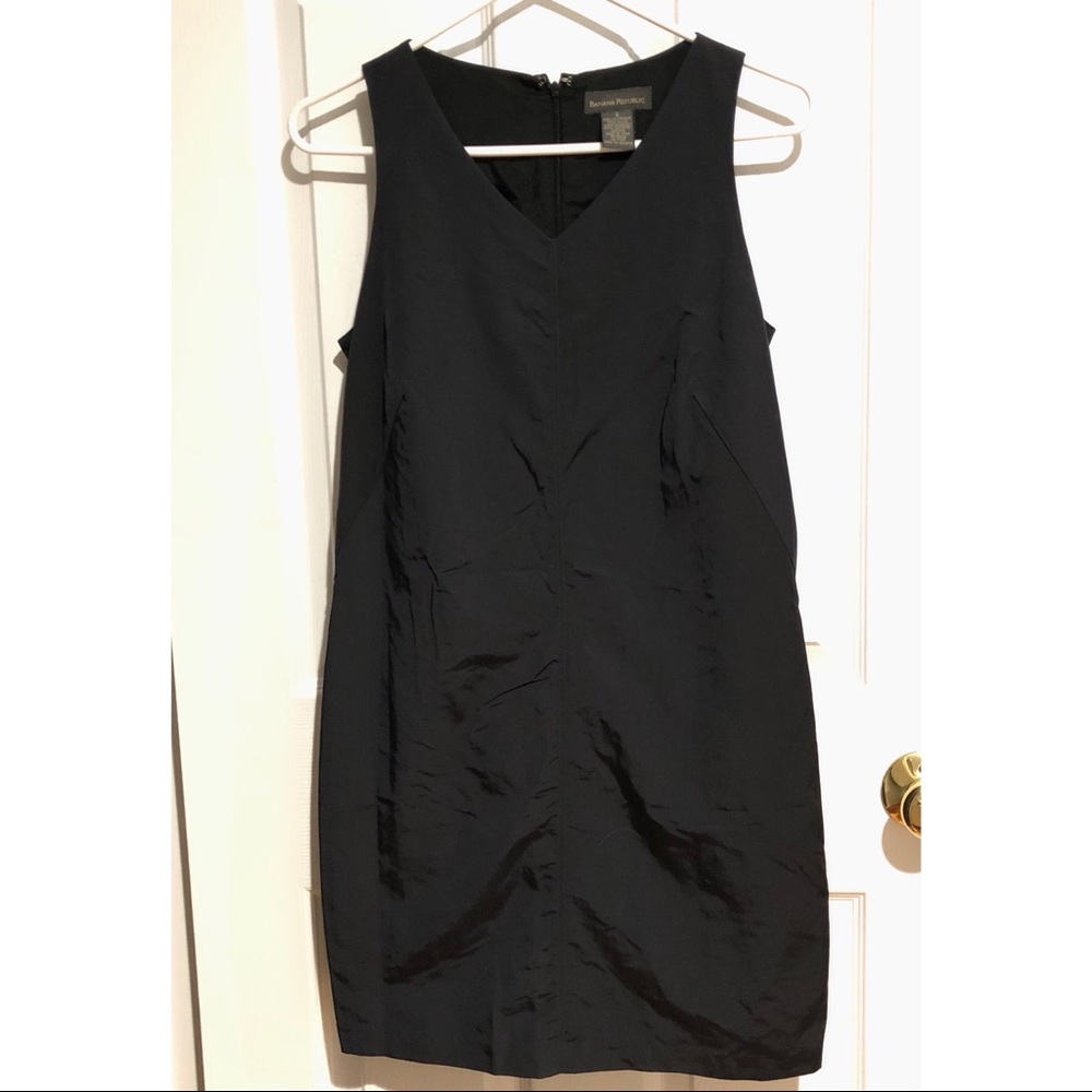 Black V-Neck Dress/Romper